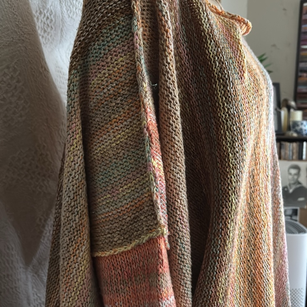 Free People Radiate Poncho Style Sweater - Picture 6 of 14